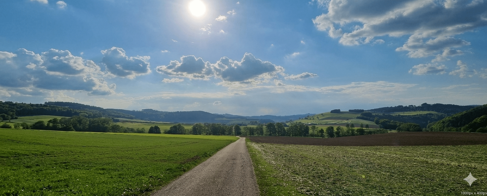 Wunderschöne Umgebung